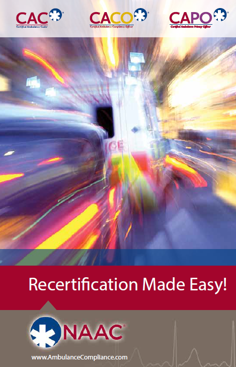 Recertification Made Easy | National Academy of Ambulance Compliance